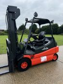 LINDE - 3 Tonne Electric Forklift Truck (4,627 hours)