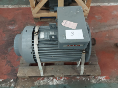 ASEA Motor, Flange mount. Refurbished motor in good working order.