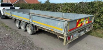 *Reserve Met* iFor Williams LM208 Flatbed Trailer