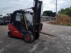 2006 - LINDE, 3.5 Tonne Diesel Forklift Truck (8488 hours) - Full Cab