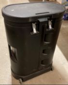 Folding Illuminating Advertising Board In A Hard Plastic Case