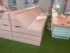 **NOW NO RESERVE** Outdoor Wooden Sofa