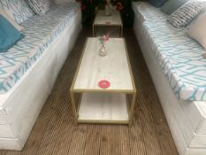 **NOW NO RESERVE** Pair Of Coffee Tables