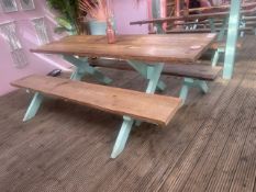 Table and Benches