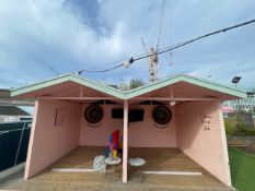 **NOW NO RESERVE** Outdoor Cabana Structure