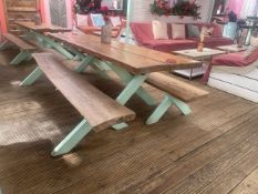 **NOW NO RESERVE** Table and Benches
