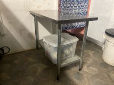 Stainless Steel Preparation Unit