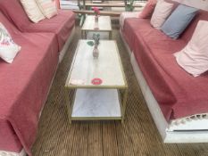 **NOW NO RESERVE** Pair Of Coffee Tables