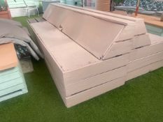 **NOW NO RESERVE** Outdoor Wooden Sofa