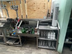 Stainless Steel Bar Serving Area