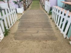 **NOW NO RESERVE** Wooden Walkway Bridge
