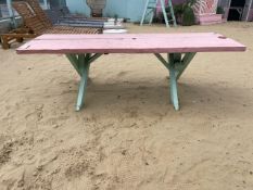 **NOW NO RESERVE** Outdoor Table