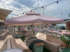 **NOW NO RESERVE** Tequila Rose Large Parasol