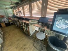 **NOW NO RESERVE** Stainless Steel Bar Top