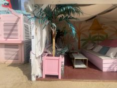 Pair Of Planters & Artificial Trees