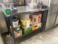 Stainless Steel Preparation Unit