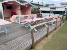 **NOW NO RESERVE** Decking Area Approximately 9.4 x 8.5 metres