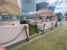 Decking Area Approximately 15 x 7 metres