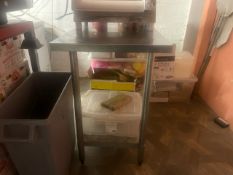 Stainless Steel Preparation Unit