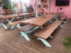 Table and Benches