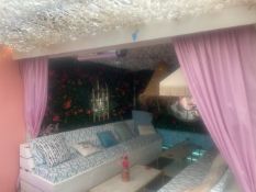 **NOW NO RESERVE** Box Frames With Curtains