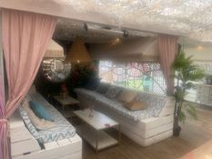 **NOW NO RESERVE** Box Frames With Curtains