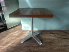 **NOW NO RESERVE** 2 x Square Tables