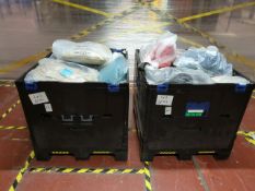 Boxes Of Throw Cushions, Sofa & Cushion Covers x2