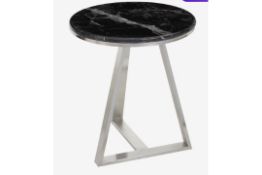 Alvaro Round Side Table