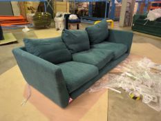 3 Seat Sofa In Green