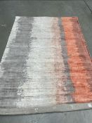 Quebec Rug In Pewter Juno Ginger 200cm x 290cm