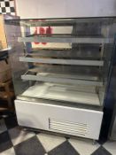 Large Glass Cake Display Fridge