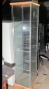 Pair Of Glass Display Cabinets