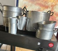 Quantity Baking Trays, Cooking Pots & Jugs