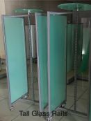 Rolling Display Green Glass x2