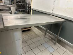 Stainless Steel Dishwasher Table