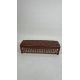 Brown Leather Shoe Bench - Image 2 of 7