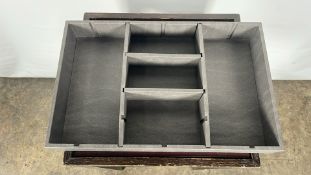 A Collection of 6 Leather Trays Made for The Berkeley