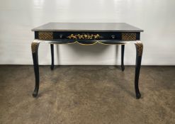 Louis XV Inspired Hand Painted Writing Desk