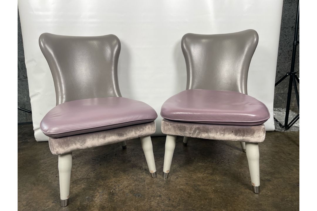 Pair of Ben Whistler Chairs Commissioned by Robert Angell Designed for The Berkeley - Image 2 of 7