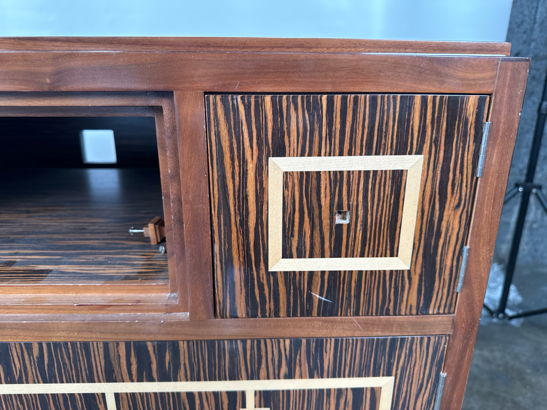 Bespoke David Linley Cabinet Made for Claridges - Image 5 of 9