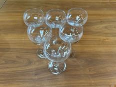 John Jenkins Martini Glasses x6