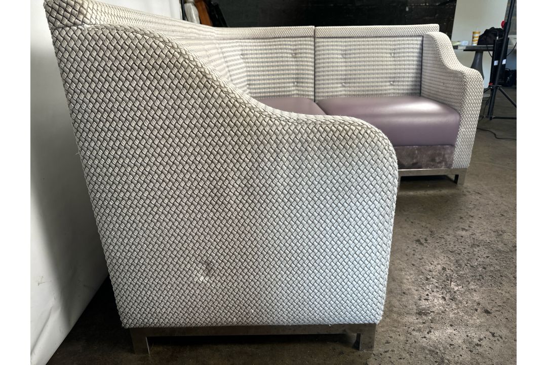 Ben Whistler Banquette Sofa Commissioned by Robert Angell Designed for The Berkeley - Image 8 of 8
