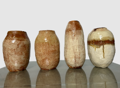 Brand New Set Of 4 John Wigmore Gourd Vases
