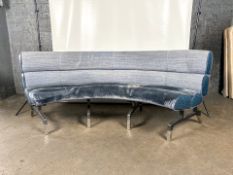 Iconic Blue Bar Corner Sofa