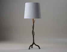 Porta Romana Forest Table Lamp in Burnished Gold