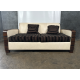 David Linley Cream Leather Back Sofa - Image 2 of 11