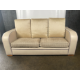 David Linley Cream Leather Back Sofa - Image 2 of 8