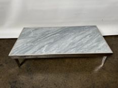 Grey Marble Table Top Display Unit