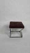 Modern Fabric Stool